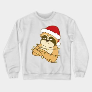Christmas Sloth Crewneck Sweatshirt